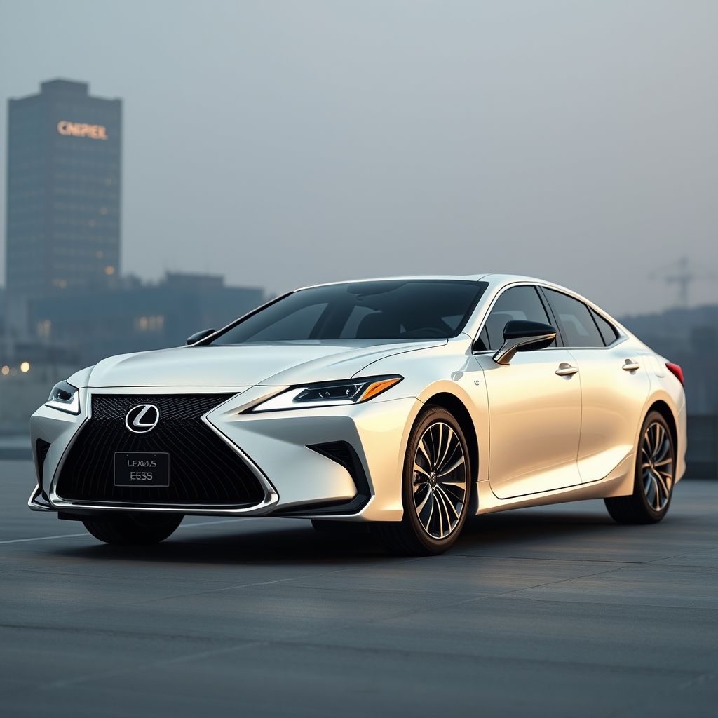 Lexus ES EV 2025 ฉายแสงที่งานแสดงรถยนต์เซี่ยงไฮ้
